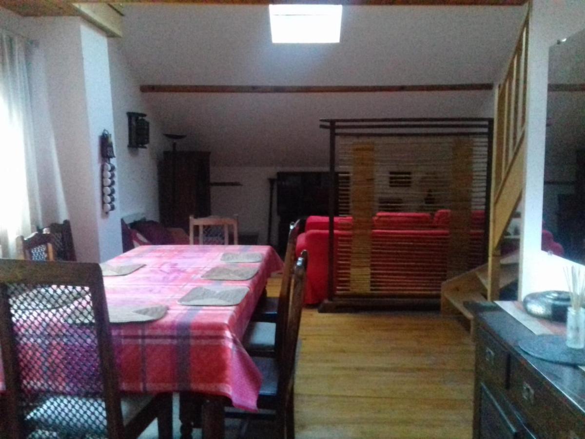 Appartement En Loft 50M2 Dans Maison Avec Chambre En Mezzanine Et Canapes Lits Dans Salon Saint-Pierre-de-Chartreuse Exteriör bild