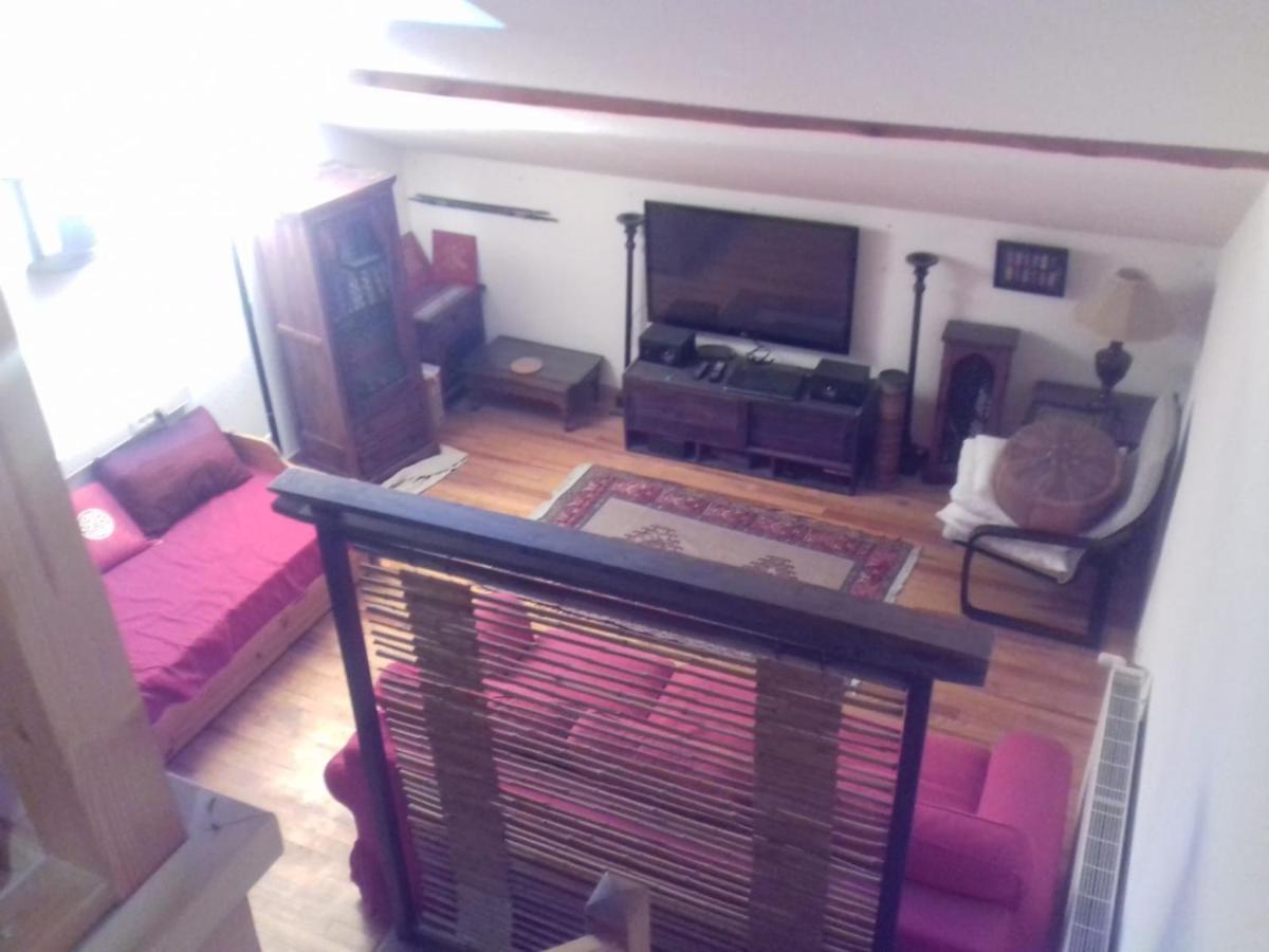 Appartement En Loft 50M2 Dans Maison Avec Chambre En Mezzanine Et Canapes Lits Dans Salon Saint-Pierre-de-Chartreuse Exteriör bild